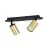 Emibig Luz de techo Zen Acero Negro | Apta para 2x GU10 - Max 10W