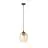 Emibig Colgante De Luz Istar Acero Negro | Apta para 1x E27 - Max 10W