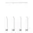 Emibig Colgante De Luz Kibo Acero Blanco | Apta para 4x GU10 - Max 10W