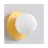 Emibig Luz De Pared Americana Acero Naranja | Apta para 1x G9 - Max 8W