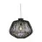 Good&Mojo Colgante De Luz Madagascar Rattan Negro | Apta para 1x E27 