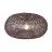 Good&Mojo Luz de techo Arizona Rattan Burgundy S | Apta para 1x E27 