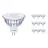 Multipack 10x Philips Corepro LED Foco GU5.3 MR16 7W 621lm 36D - 830 Luz Cálida | Reemplazo 50W
