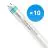Multipack 10x Philips Tubo LED T8 MASTER Value (UN) Ultra Output 23W 3700lm - 840 Blanco Frio | 150cm - Reemplazo 58W