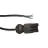 Noxion GST - Compatible Cable de alimentación Negro - Macho + Extremos abiertos - 3m - 3 pole 0,75mm2