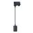 Noxion Foco de carril Colgante De Luz 3 Fases Aluminium Negro | Apta para 1x GU10