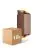 Multipack 10x Nordlux Nico Luz De Pared Aluminium Oxidado Up & Down | IP54 - Apta para 2x GU10
