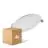 Multipack 4x Ledvance Downlight LED Slim Esférica DN155 12W 1020lm 120D - 840 Blanco Frio | 169mm 