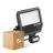 Multipack 5x Ledvance Proyector LED Aluminium Negro 41W 6000lm 100D - 840 Blanco Frio | IP65 - Sensor De Movimiento Y Luz - Simétrico