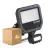 Multipack 4x Ledvance Proyector LED Aluminium Negro 17W 2400lm 100D - 840 Blanco Frio | IP65 - Sensor De Movimiento Y Luz - Simétrico