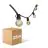 D'Lite Sparkl LED Luces de cadena 4W 250lm - 827 Luz Muy Cálida | IP44 - 5x 5m (25m Total)