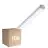 Multipack 10x Philips Pantalla LED Estanca Ledinaire WT060C 46W 5600lm - 840 Blanco Frio | 150cm - 1x Cableado De Paso