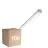 Multipack 10x Philips Pantalla LED Estanca WT060C 28W 3400lm - 840 Blanco Frio | 150cm - 1x Cableado De Paso