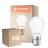 Multipack 10x Ledvance Classic LED B22 Pera Mate 3.4W 470lm - 827 Luz Muy Cálida | Reemplazo 40W