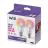 Paquete dúo 2x WiZ Smart LED E27 Pera Con Filamento Mate 9W 806lm - 822-865 Ajustable Blanco + RGB | Regulable - Reemplazo 60W