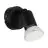 Eglo Luz De Pared Buzz-LED Acero Negro 2.8W 250lm - 830 Luz Cálida | IP20 - Incl. 1x GU10