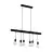 Eglo Colgante De Luz Townshend Acero Negro | IP20 - Apta para 6x E27 