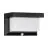 Eglo Luz De Pared Utrera Solar Negro 800lm - 840 Blanco Frio | IP44 - Sensor De Movimiento