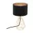 Eglo Lámpara De Mesa Carlton 2 Acero Cobre Negro | IP20 - Apta para 1x E14 