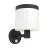 Eglo Luz De Pared Pantete Solar Negro 7W 790lm - 830 Luz Cálida | IP65 - Sensor De Movimiento