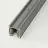 3 Fases Sistema de rieles - 1m - Gris
