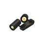 SLV Enola B Pared y Luz de techo Aluminium Negro | Apta para 2x GU10 
