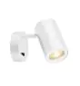 SLV Enola B Luz De Pared Aluminium Blanco | Apta para 1x GU10 