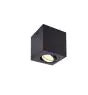 SLV Triledo Luz de techo Aluminium Negro Esférica | Apta para 1x GU10 