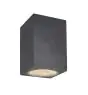 SLV Enola L Luz de techo Aluminium Gris Cuadrado 36W 3500lm 38D - 930-940 CCT | Al Aire Libre - IP65 - Mejor Reproducción De Color