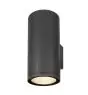 SLV Enola Up/Down Luz De Pared Aluminium Gris Esférica 55W 6000lm - 930-940 CCT | Al Aire Libre - IP65 - Mejor Reproducción De Color