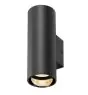 SLV Asto Aluminium Negro | Apta para 2x GU10