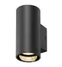 SLV Asto Aluminium Negro | Apta para 1x GU10