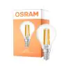 Osram Parathom Classic LED E14 Esférica con Filamento Clara 5W 470lm - 822-827 Dim to Warm | Regulable - Reemplazo 40W