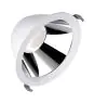 Ledvance Downlight LED Comfort High Efficiency D Aluminium Blanco 25W 3250lm 55D - 830 Luz Cálida | 215mm - Recorte 200mm - Dali Regulable