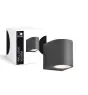 D'Lite Luz De Pared Vossem Negro | IP54 - Apta Para 1x GU10