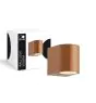 D'Lite Luz De Pared Vossem Bronze| IP54 - Apta para 1x GU10 