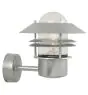 Nordlux Blokhus Luz De Pared Acero y Vidrio Gris | IP54 - Apta para E27