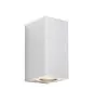 Nordlux Canto Maxi Kubi 2 Luz De Pared Aluminium Blanco Up & Down | IP44 - Apta para 2x GU10