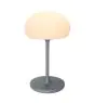 Nordlux Lámpara De Mesa Sponge Portable Batería Gris 48W 300lm - 827 Luz Muy Cálida | 3 Pasos Regulable 