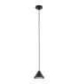 Emibig Colgante De Luz Elit Acero Negro | Apta para 1x GX53 - Max 12W