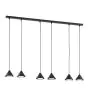 Emibig Colgante De Luz Elit Acero Negro | Apta para 6x GX53 - Max 12W