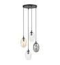 Emibig Colgante De Luz Astral Acero Negro | Apta para 4x E14 - Max 10W