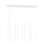 Emibig Colgante De Luz Selter Acero Blanco | Apta para 9x G9 - Max 8W