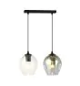 Emibig Colgante De Luz Istar Acero Negro | Apta para 2x E27 - Max 10W