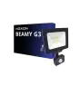 Noxion Proyector LED Beamy G3.1 Negro 30W 3300lm 110D - 840 Blanco Frio | IP44 - Sensor de Movimiento y Luz - Simétrico 