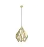 Eglo Colgante De Luz Carlton Acero Oro | IP20 - Apta para 1x E27 