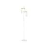 Eglo Lámpara de pie Townshend Acero Blanco Madera | IP20 - Apta para 2x E27 