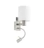 Eglo Luz De Pared Pasteri Acero Níquel Satinado 40 | IP20 - Incl. Foco y Excl. 1x E27