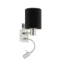 Eglo Luz De Pared Pasteri Acero Níquel Satinado 40 | IP20 - Incl. Foco y Excl. 1x E27