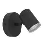 Eglo Techo Foco Consuma 1 Acero Negro | Apta para GU10